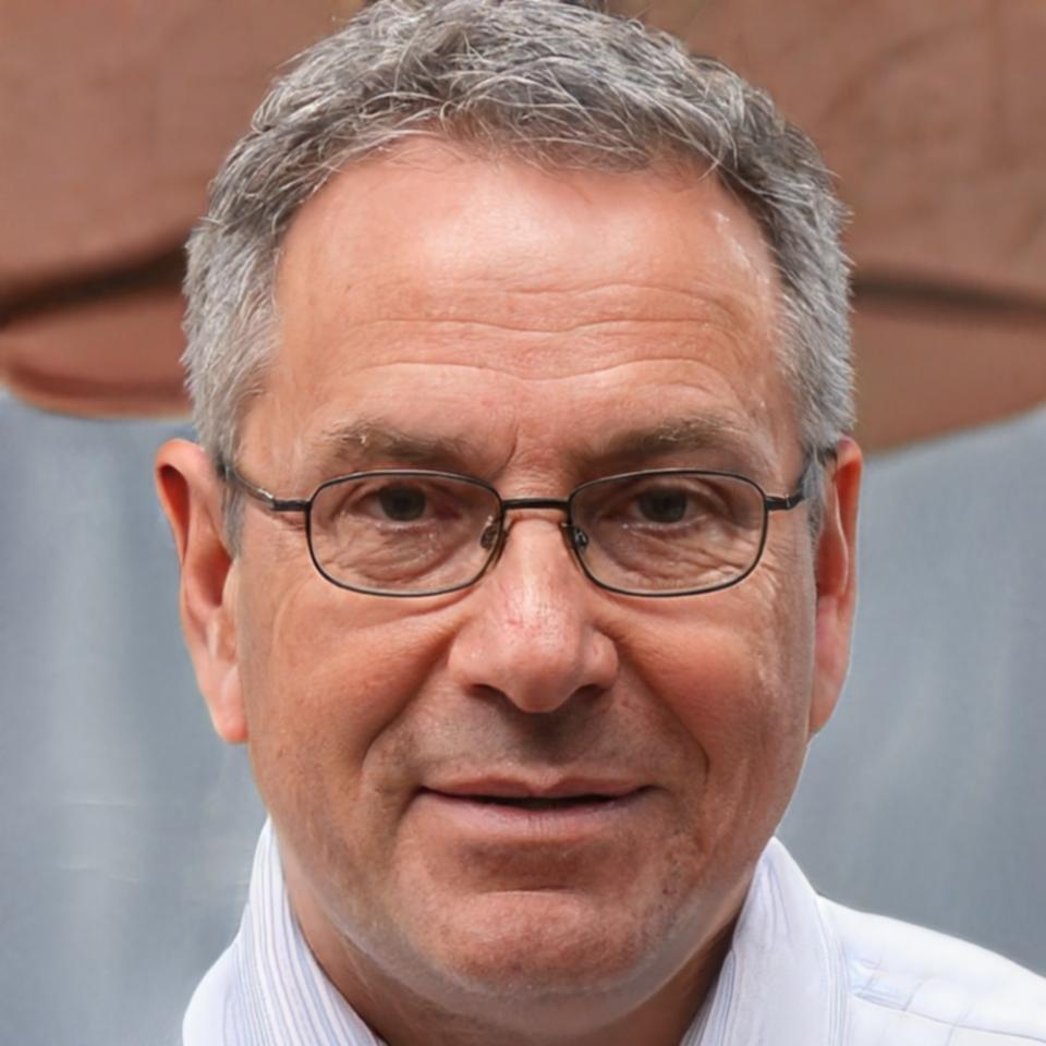 Retrato profesional del instructor Aurelio Mendizábal